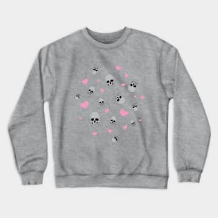 Skulls and hearts Crewneck Sweatshirt